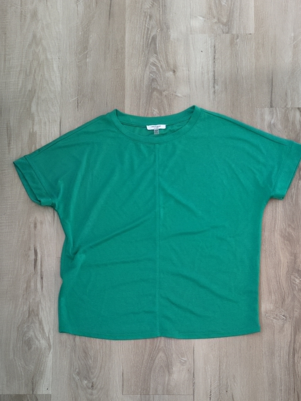 Cable & Gauge Emerald Green Short Sleeve Crewneck Tee